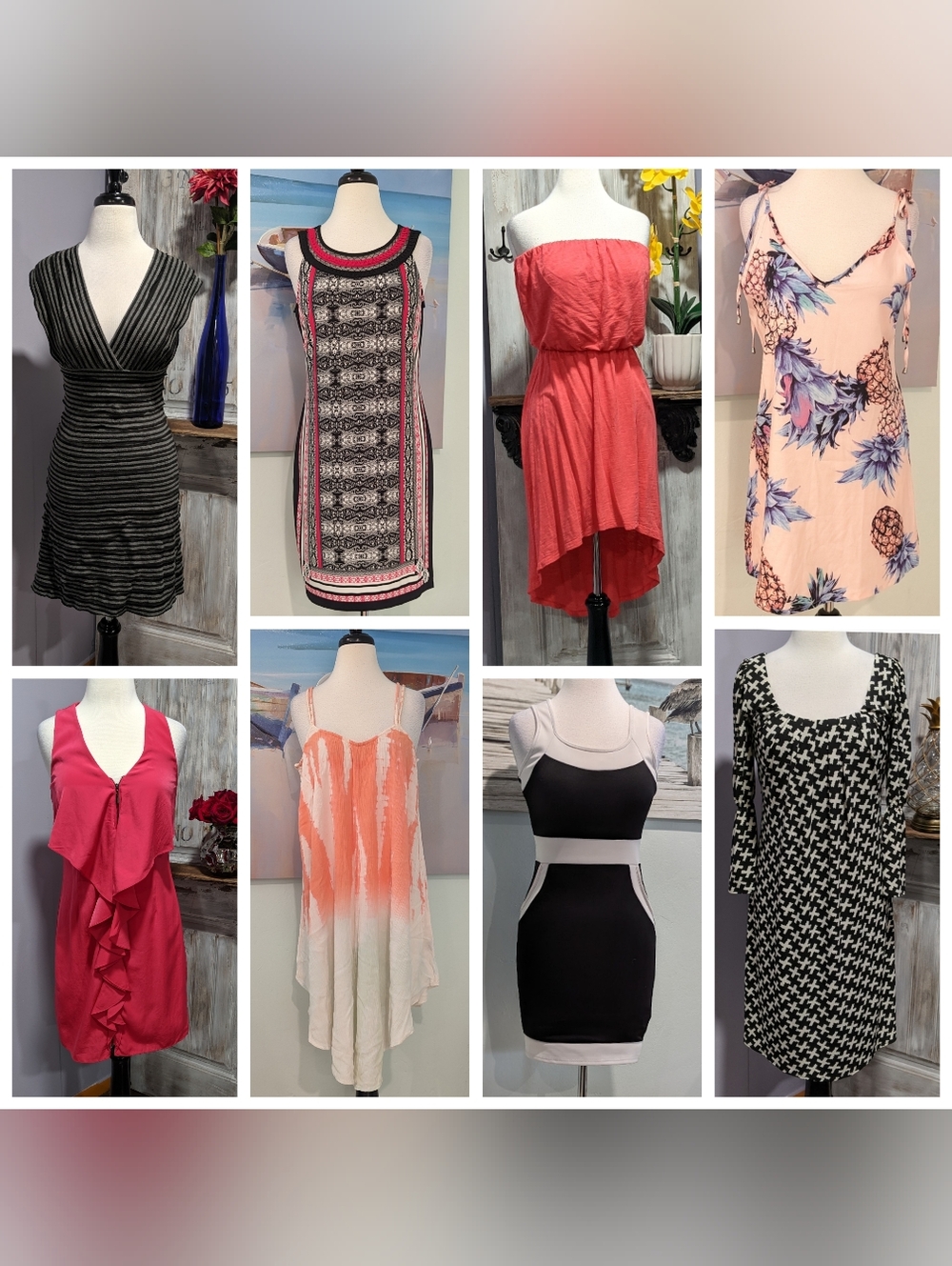 Bundle Of Dresses, Sizes Small And X-small